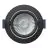 EcoDim Inbouw Spot Zwart 6W 450lm 60D 827- 860 Afstembaar Wit | RGB - 85mm - Zaagmaat 75mm - IP54 - Zigbee Dimbaar